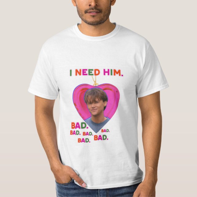 Camiseta I Need Conrad BAD (Anverso)