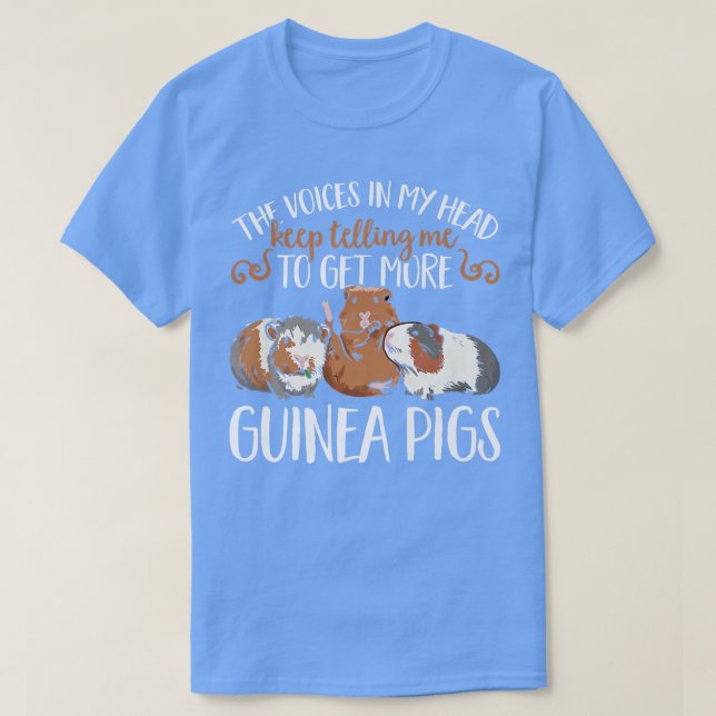 Camiseta I Need More Guinea Pigs Funny Furry Potato  (Diseño del anverso)