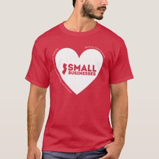 Camiseta I ❤️ NJ Small Businesses