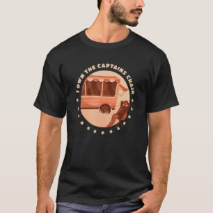 Camiseta I Own The Captains Chair Rv Motorhome Caravan