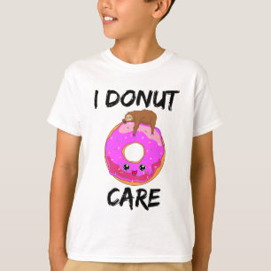 Camiseta I panadero perezoso indiferente del sueño de la