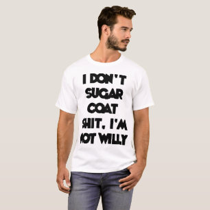 Camiseta I para hombre superior del lema ofensivo grosero