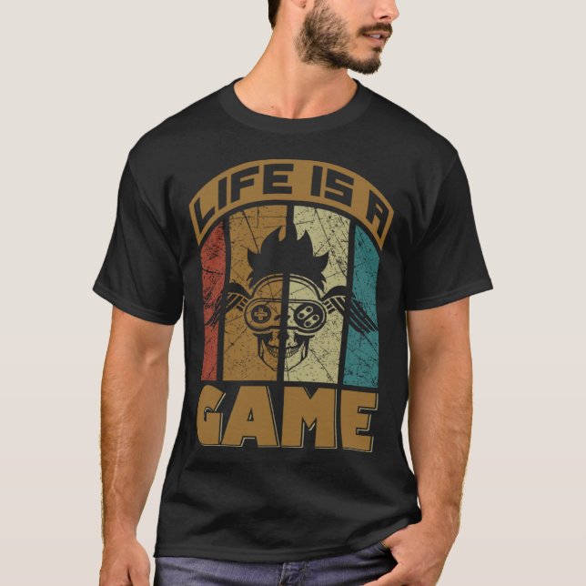 Camiseta I Paused This Game To Be Here You re Welcome Retro (Anverso)