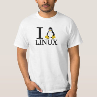 Camiseta I pingüino Linux 2