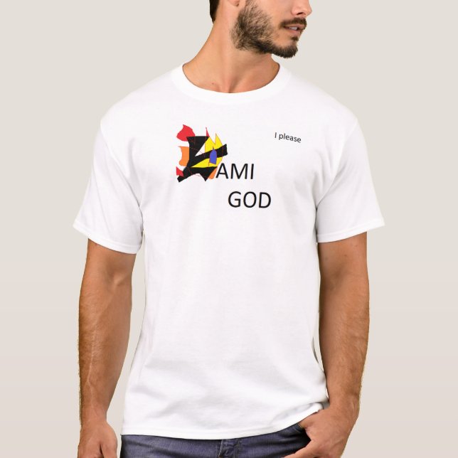 Camiseta I please KAMI GOD!!!!!!!! (Anverso)