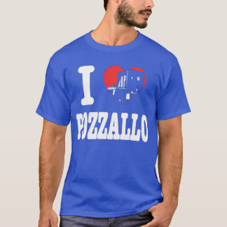 Camiseta I ❤️ Pozzallo  T-Shirt Tri-Blend Shirt