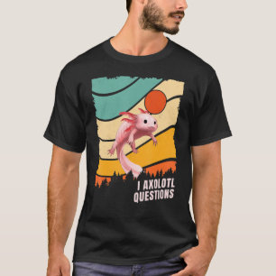 Camiseta I Preguntas Axolotal Estilo retro vintage Axol bla
