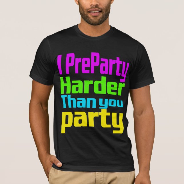 Camiseta I PreParty más que tu fiesta (Anverso)
