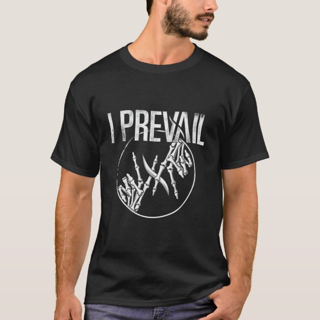 Camiseta I Prevail- Manos de Esqueleto (Anverso)