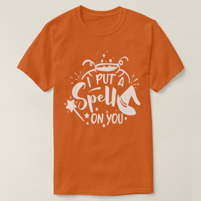 Camiseta I Put a Spell on You  (Diseño del anverso)