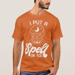 Camiseta I Put A Spell On You Witch Cute Halloween Outfit C