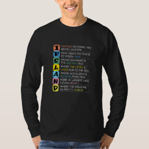 Camiseta I R E L A N D qué significan las letras IRELAND