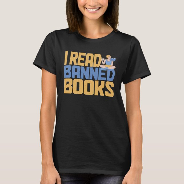 Camiseta I Read Banned Books (Anverso)