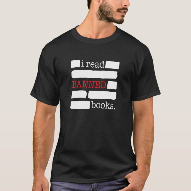 Camiseta I Read Banned Books 1 (Anverso)