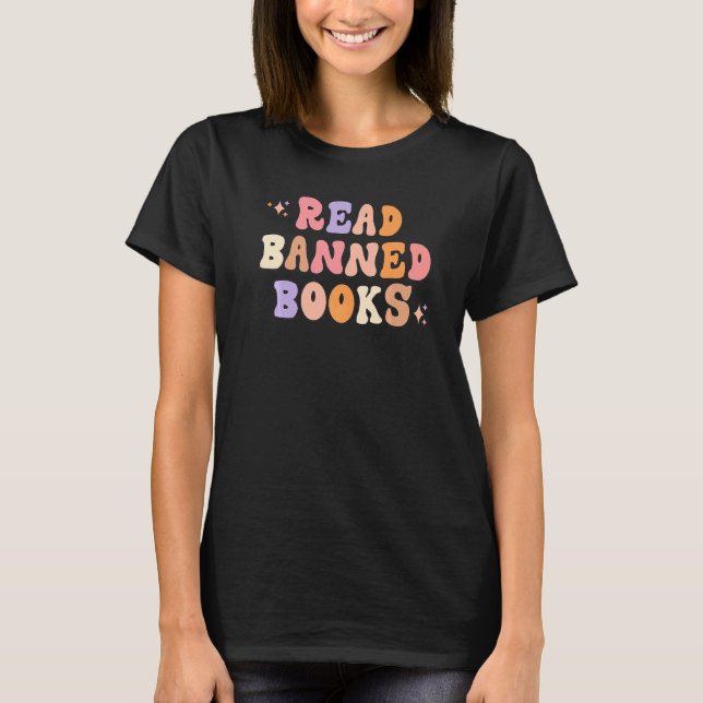 Camiseta I Read Banned Books Librarians Banned Books Bookwo (Anverso)