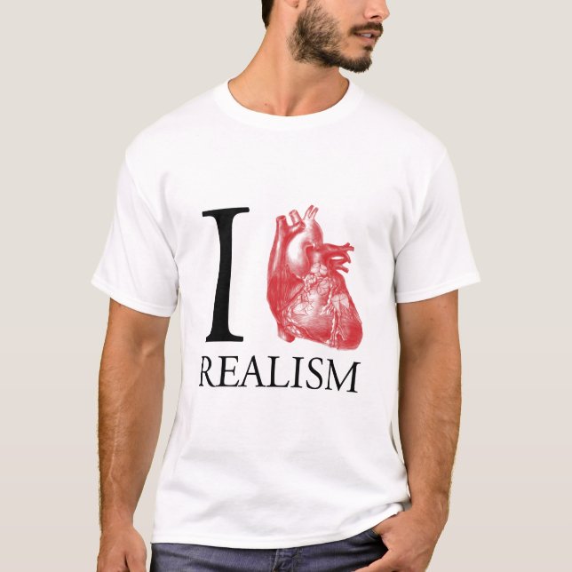 Camiseta I realismo del corazón (Anverso)