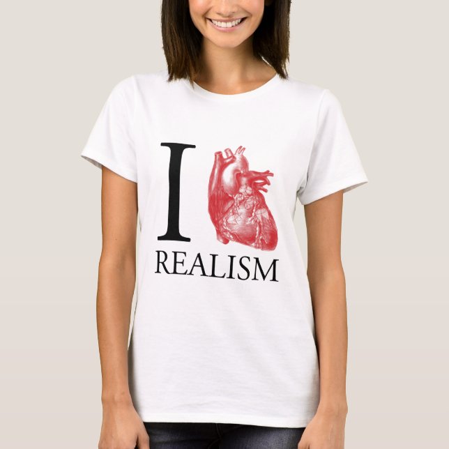 Camiseta I realismo del corazón (Anverso)