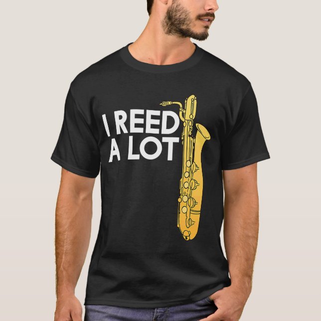 Camiseta I Reed A Lot Oboe Player Oboe Music (Anverso)