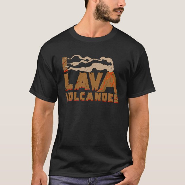 Camiseta I Regalo volcánico volcánico volcanológico (Anverso)