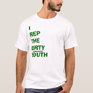 Camiseta I representante el sur sucio [verde]