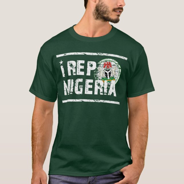 Camiseta I representante Nigeria (Anverso)
