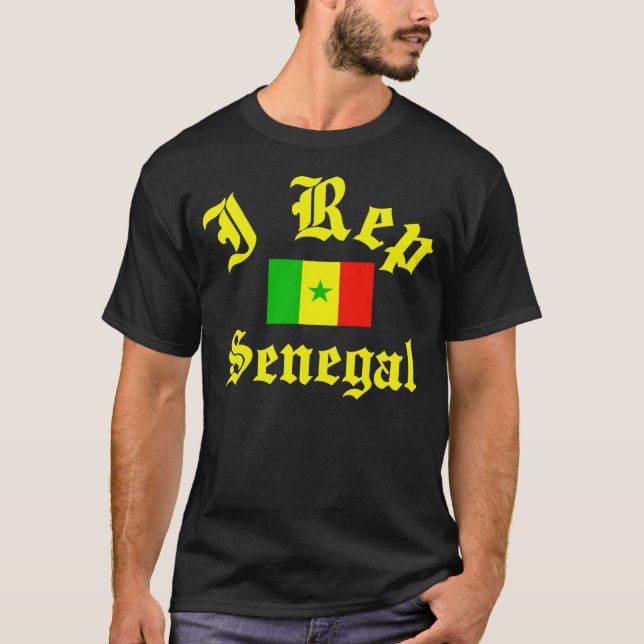 Camiseta I representante Senegal (Anverso)