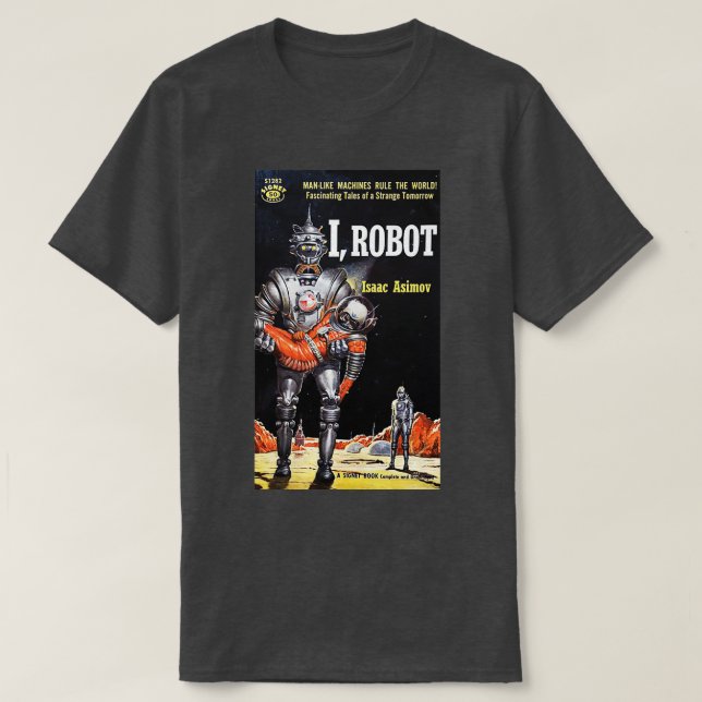 CAMISETA I ROBOT  (Diseño del anverso)