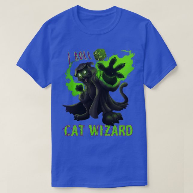 Camiseta I Roll CATWIZARD (Diseño del anverso)