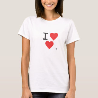 Camiseta I ropa del corazón de Luv