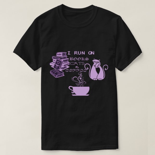 Camiseta I run on t-shirt (Diseño del anverso)