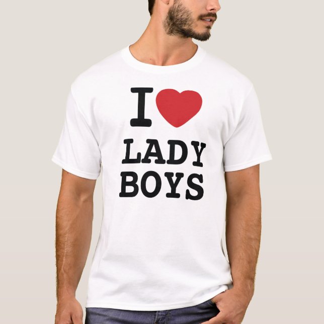 Camiseta I SEÑORA BOYS del corazón (Anverso)