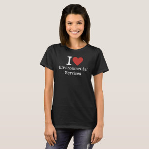 Camiseta I Servicios ambientales ❤️ para el personal del go