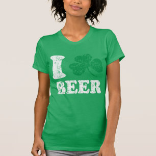 Camiseta I Shamrock Beer Irish St Patricks Day