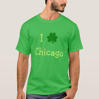 Camiseta I Shamrock Chicago Green St. Patrick's Day