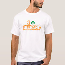 "I [SHAMROCK] IRLANDA" Tee