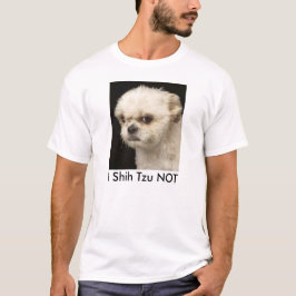CAMISETA I SHIH TZU NO. REGALO DIVERTIDO DE SHIH TZU