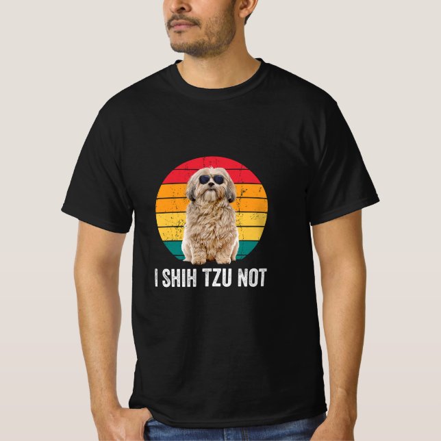 Camiseta I Shih Tzu Not/ Dog Lover Shih Tzu (Anverso)