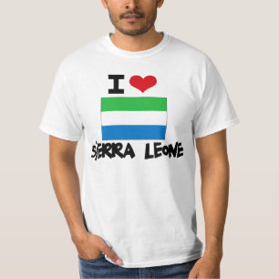 CAMISETA I SIERRA LEONE DEL CORAZÓN
