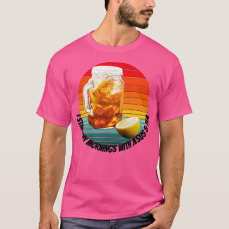 Camiseta I start my mornings with Jesus amp Tea