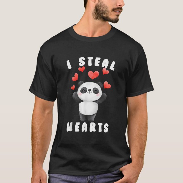 Camiseta I Steal He Panda Day Toddler (Anverso)
