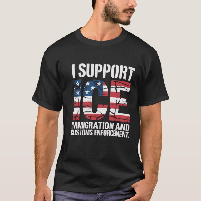 Camiseta I Support ICES (Anverso)