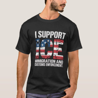 Camiseta I Support ICES Tee for Women Trendy