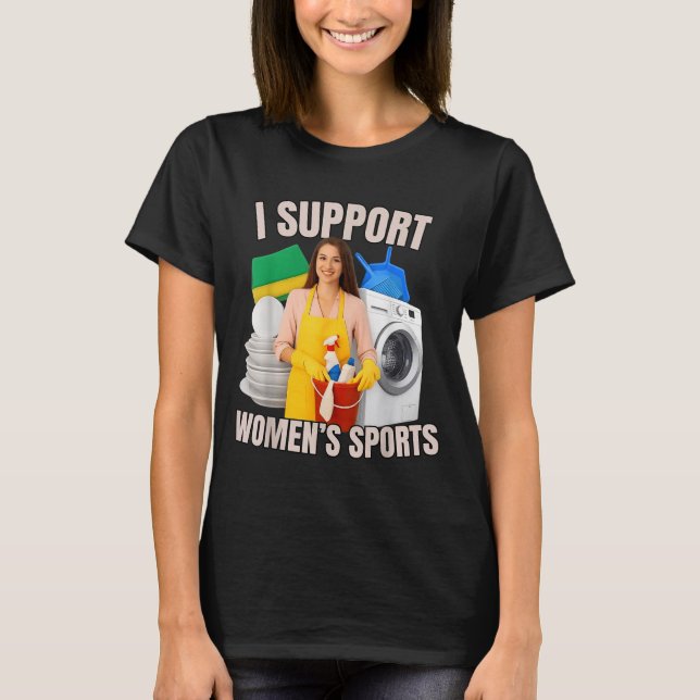 Camiseta I Suprt Women's Srts Unwearable Aduld Humor Bootle (Anverso)