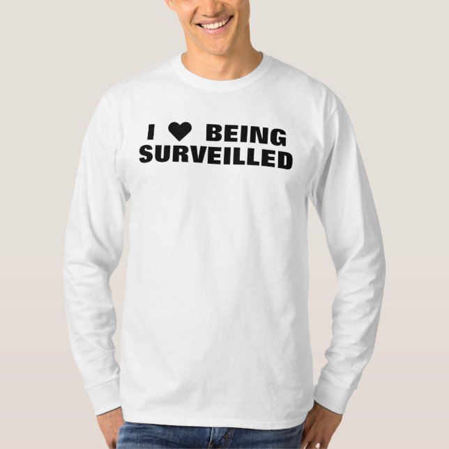 Camiseta ♥ i surveilled (Anverso)