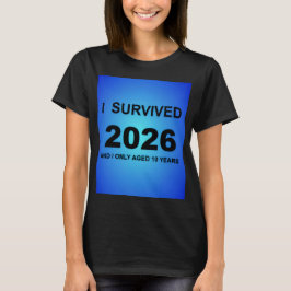 Camiseta I Survived 2026 T-Shirt