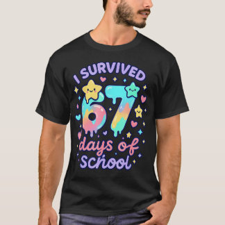 Camiseta I Survived 67 Days Of School Funny 67 Teachers Stu