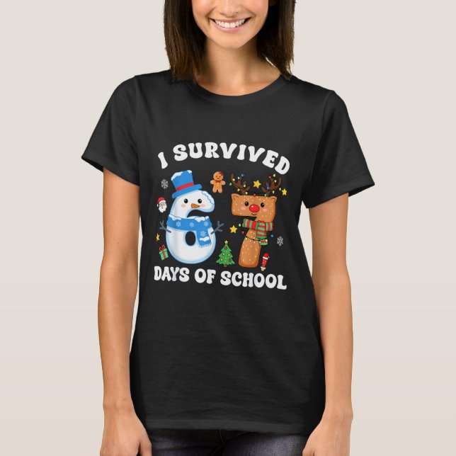 Camiseta I Survived 67 Days Of School Funny Meme Six Seven  (Anverso)