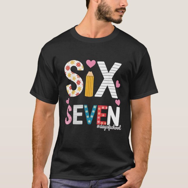 Camiseta I Survived 67 Days of School Teacher Student Six S (Anverso)