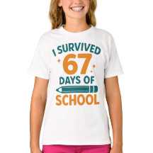 I Survived 67 Days School Funny Meme