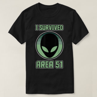 Camiseta I Survived Area 51 Alien Design
